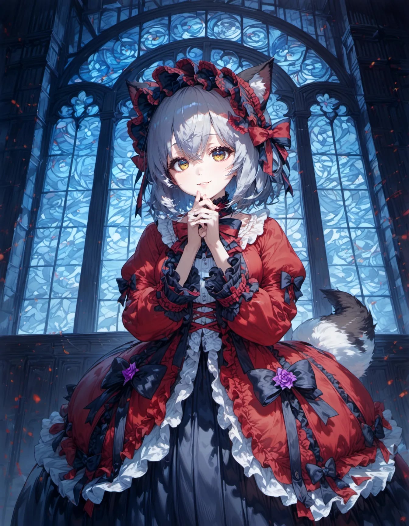Cathedral of Scarlet Ribbons | の人気AIイラスト・グラビア