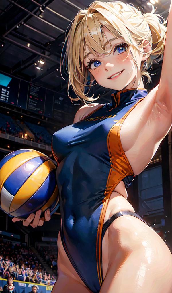 運動部の少女