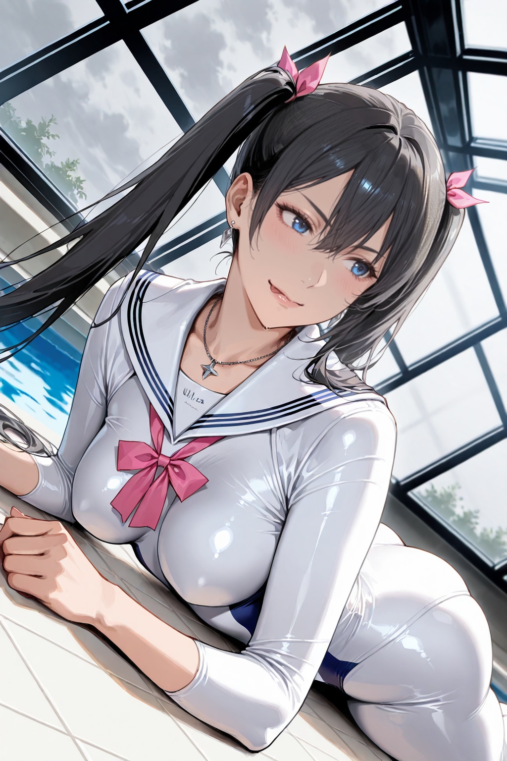 競技用ボディスーツ_ver.1 | の人気AIイラスト・グラビア