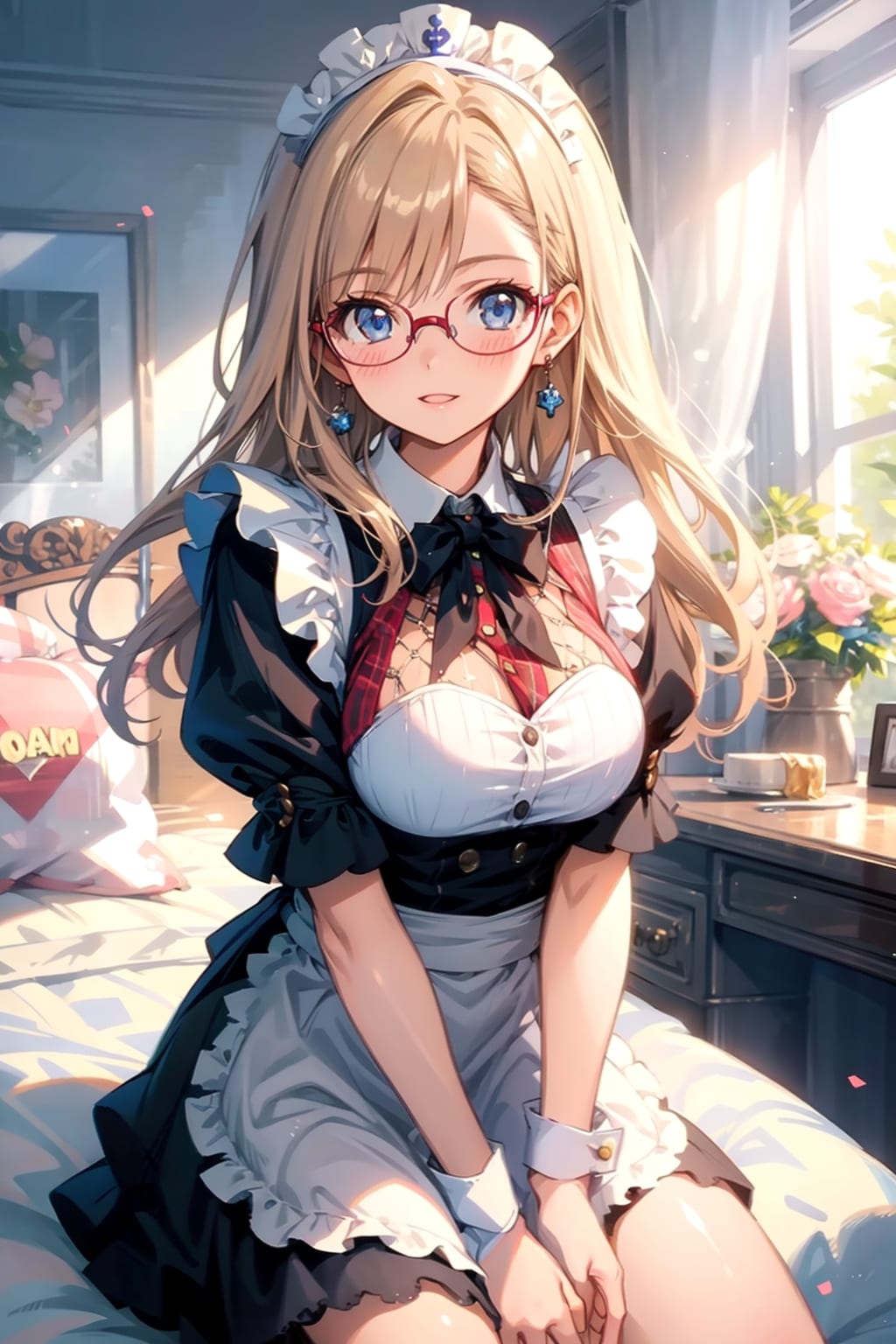 メガネ美少女メイド