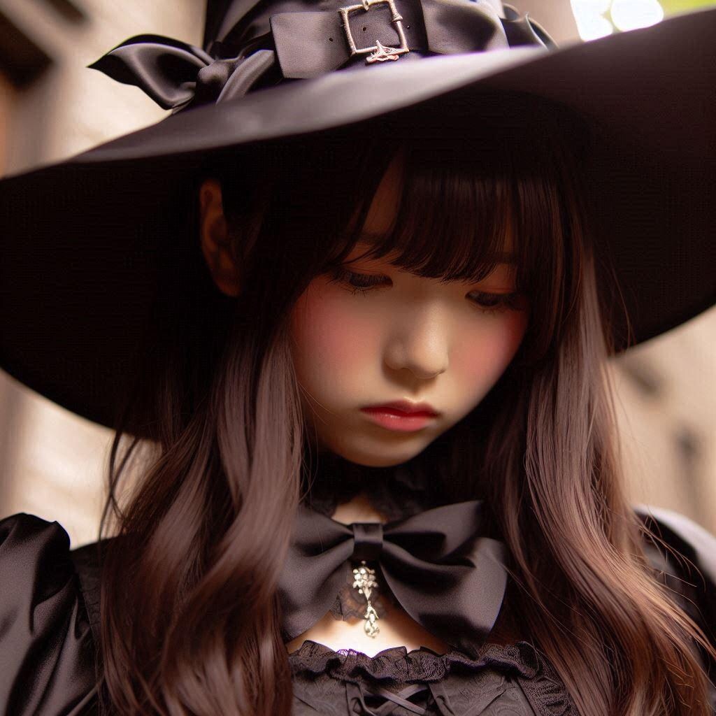 しょんぼり魔女