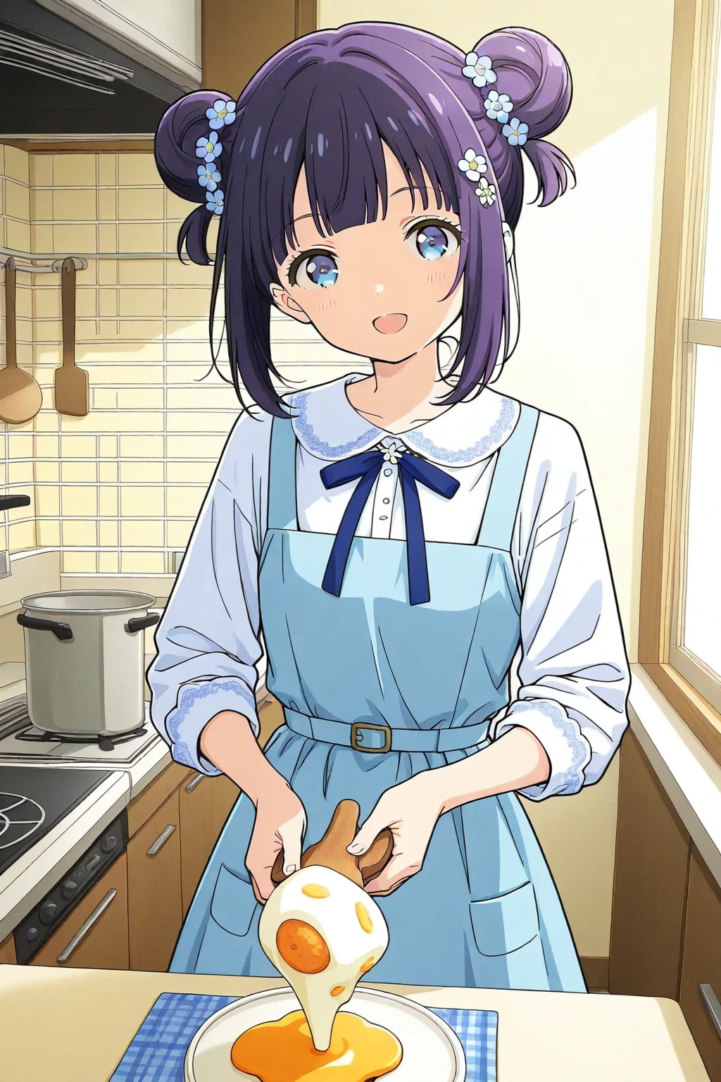 おだんごちゃん🍡✨と朝ごはん🍚✨