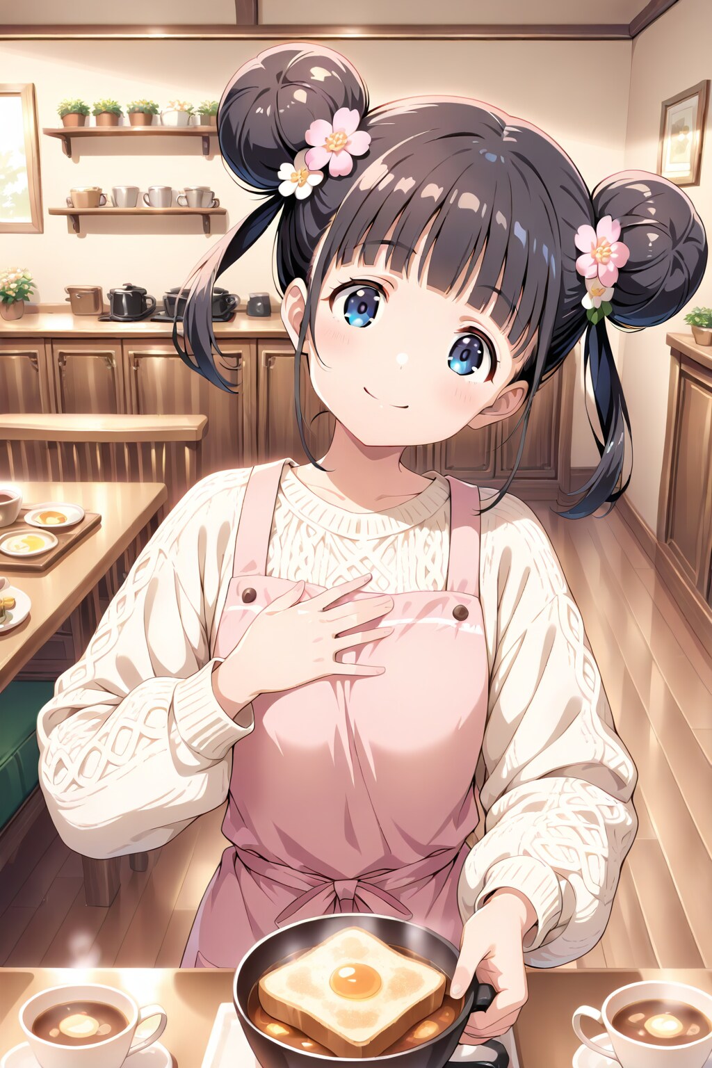 おだんごちゃん🍡✨と朝ごはん🍚✨　12/20