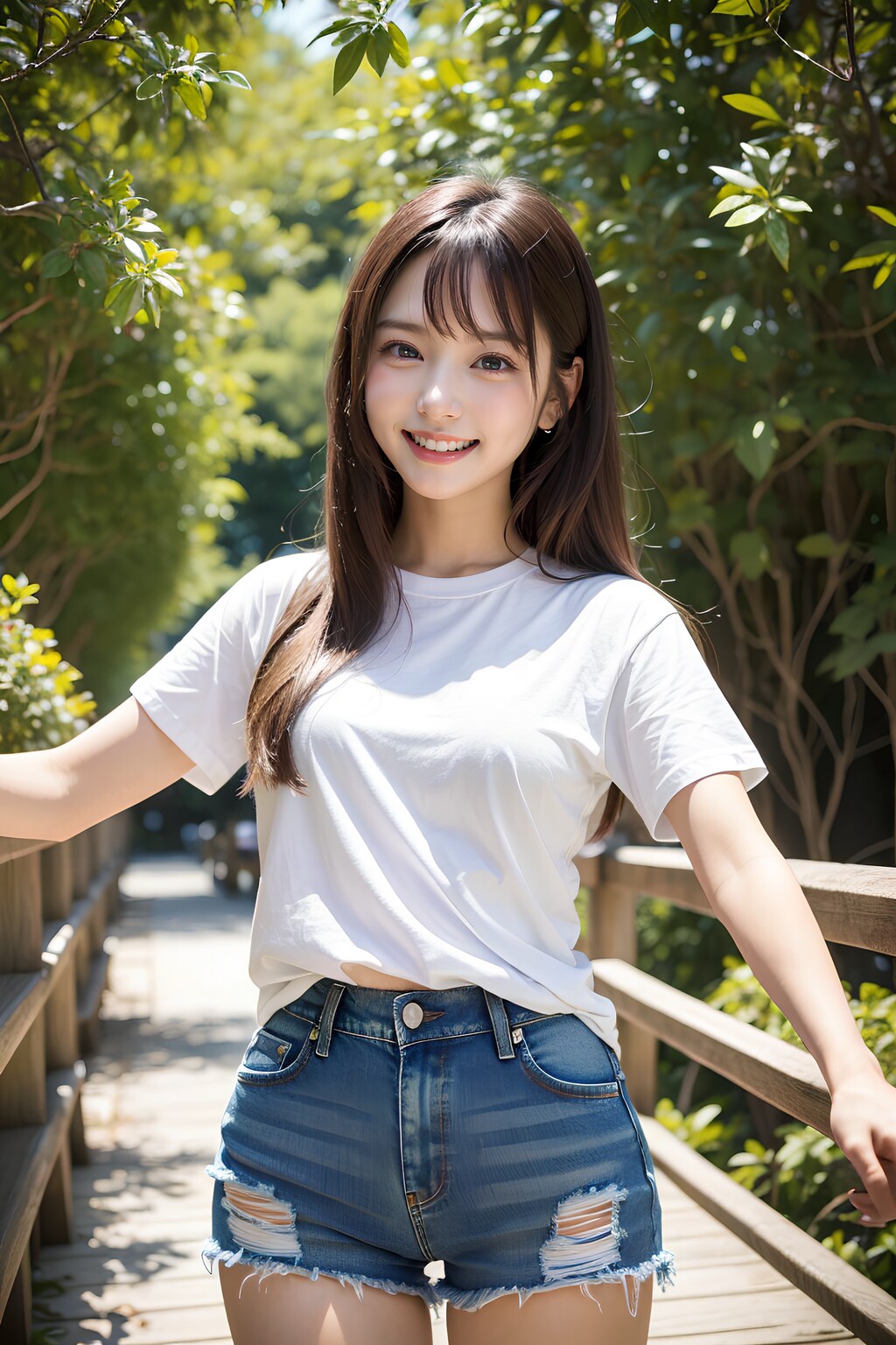 初めて手書き絵から生成してみました