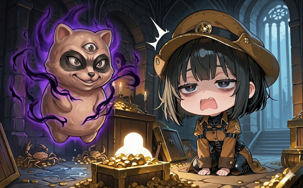 にいちゃん…おたからをもってかえゆのムリだよう…