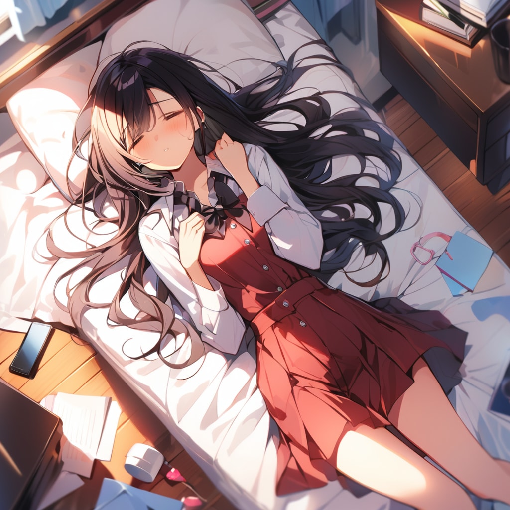 お昼寝 | の人気AIイラスト・グラビア