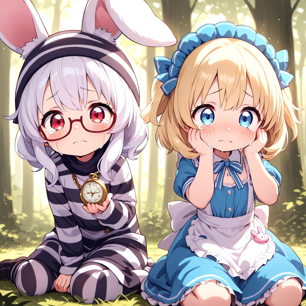 全く嚙み合わないアリスとポンコツうさぎ