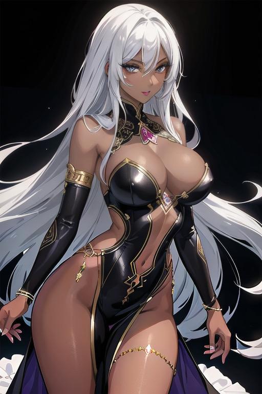 褐色美女イラスト集その3