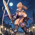 ネェル帝国軍 帝都守衛隊所属　魔法騎士/ノノカ・ヴァリス 2枚目
