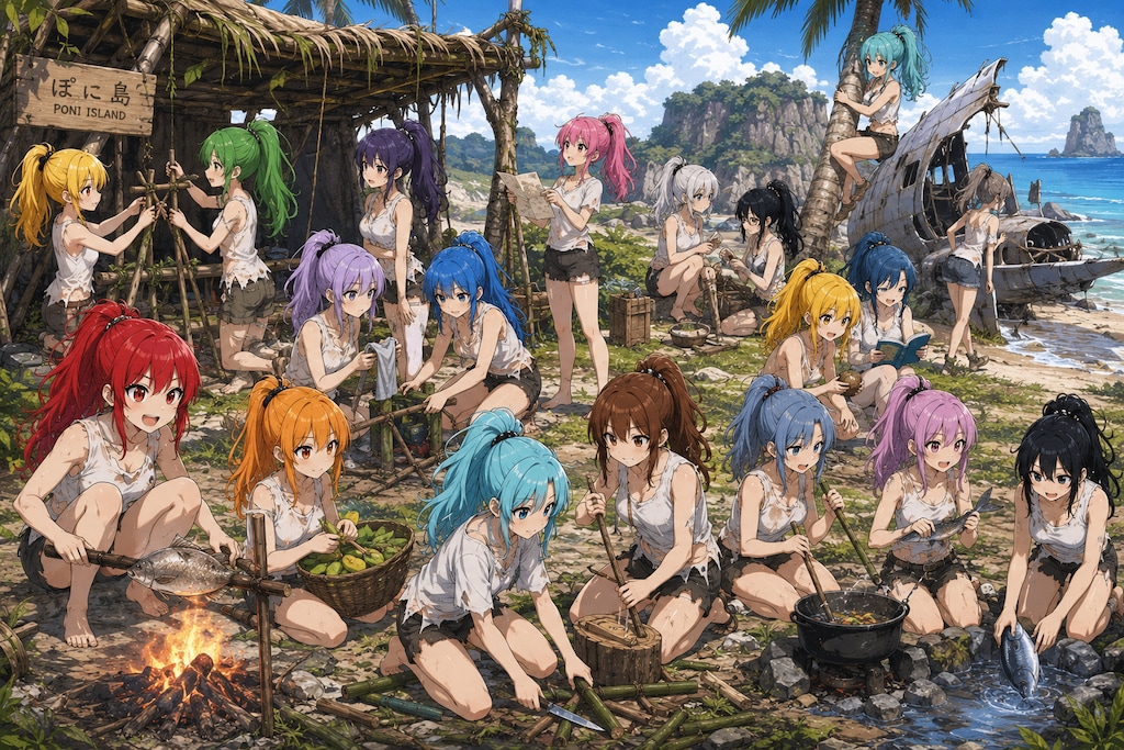 15ぽにちゃん漂流記