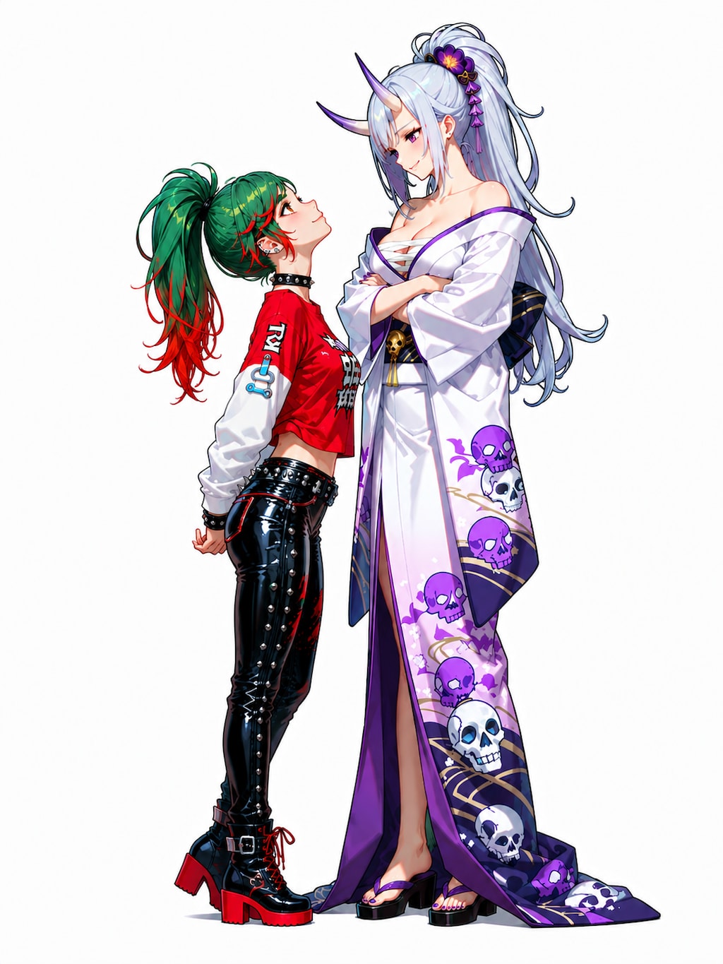 ポニテどうし