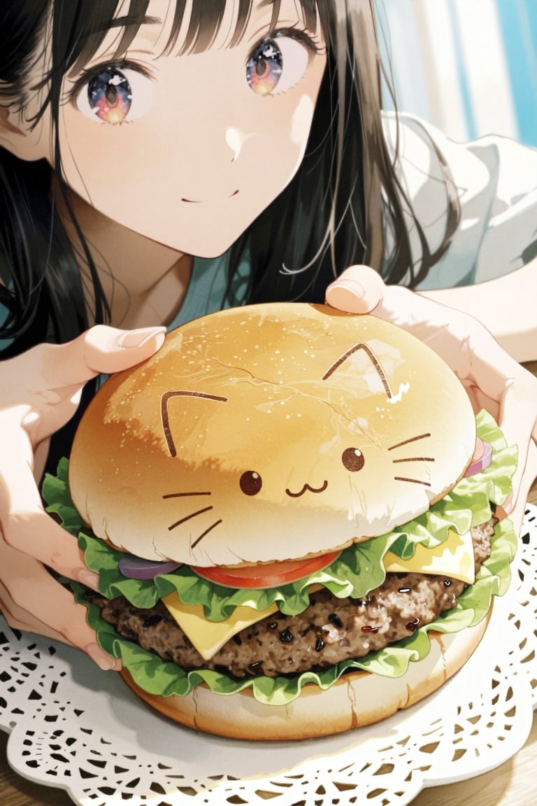 にゃんバーガー