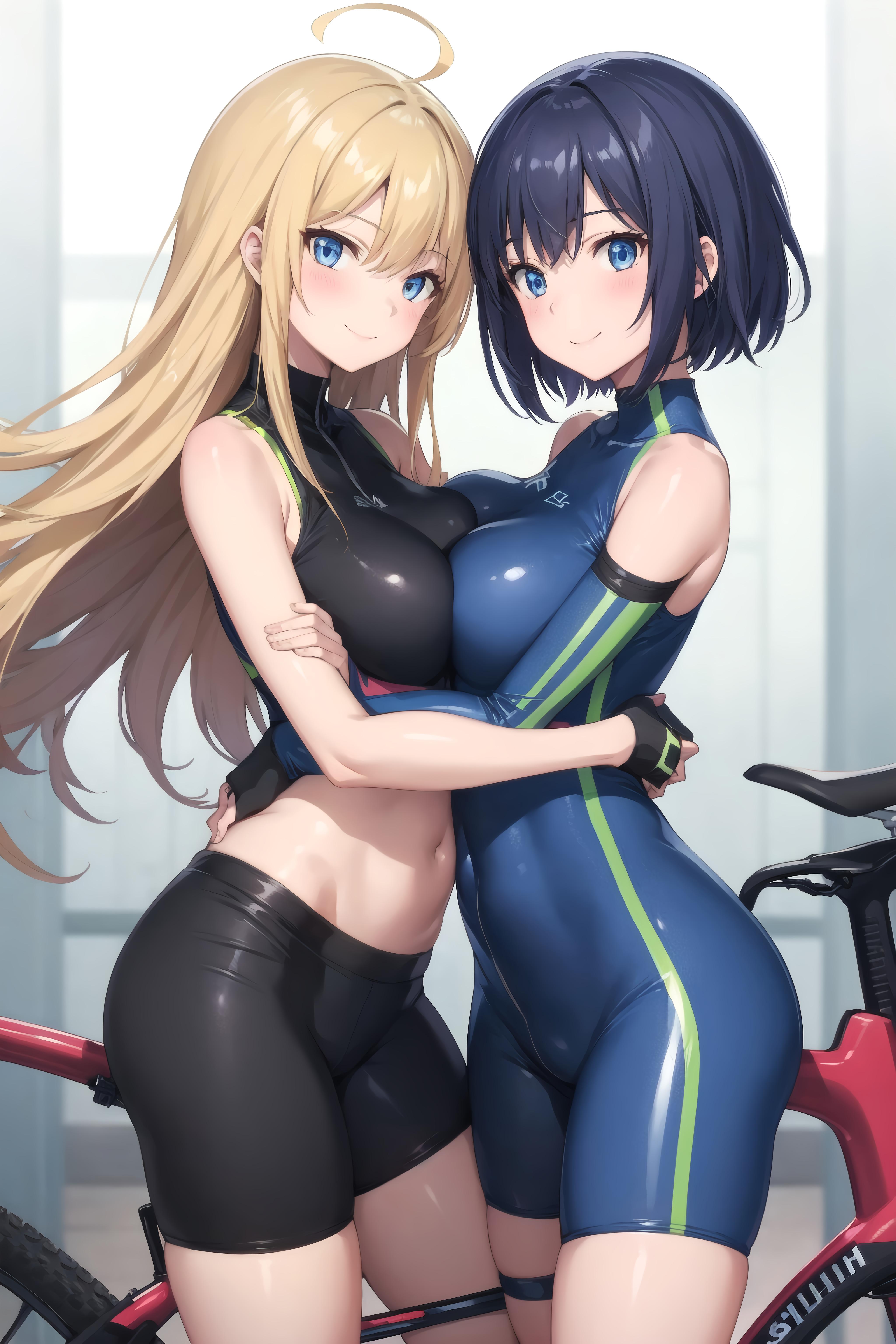 仲良しな二人 | の人気AIイラスト・グラビア