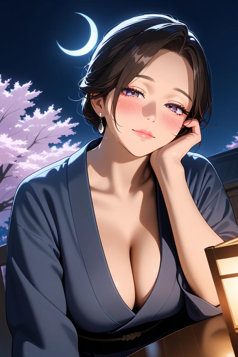 酒と桜と酔いどれ女