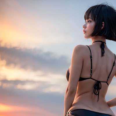 🌊夏の思い出・黄昏🌊