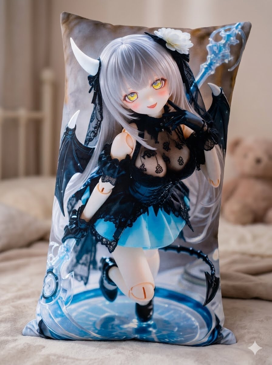 異世界制服少女達　ゴスロリ悪魔の死神　リルト・アイリス（Lilt-Iris）アクリルドールフィギュア