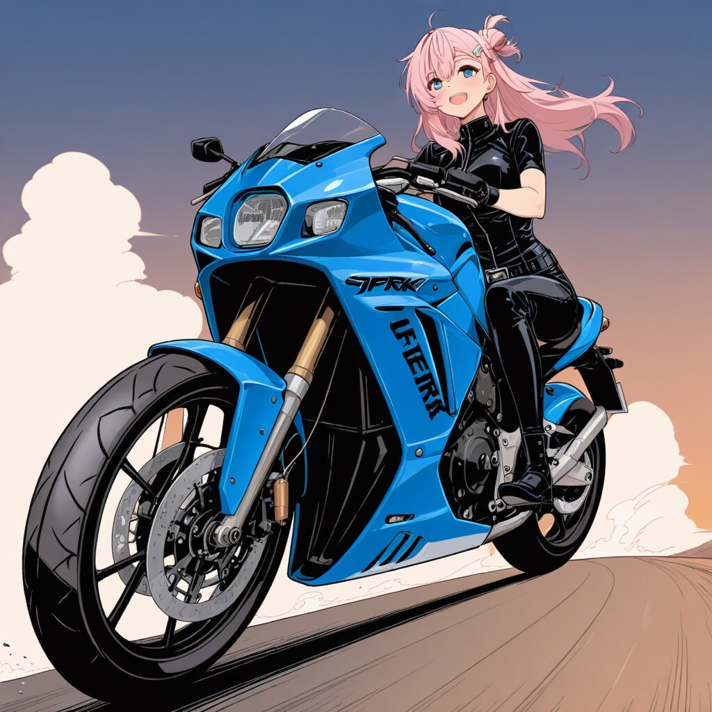 バイク好きな彼女