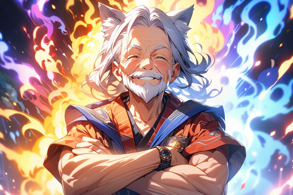 ニャンコジジイ