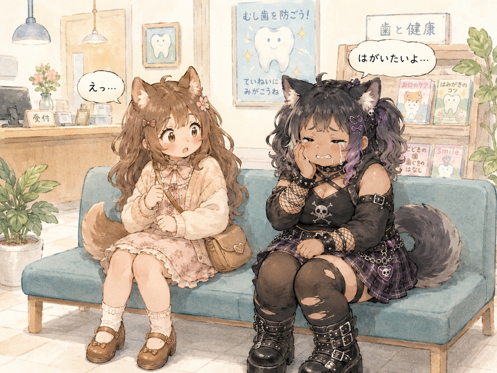 むしばにはかてなかったよ…