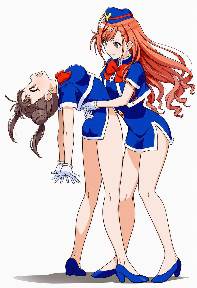 制服　後ろ反り30