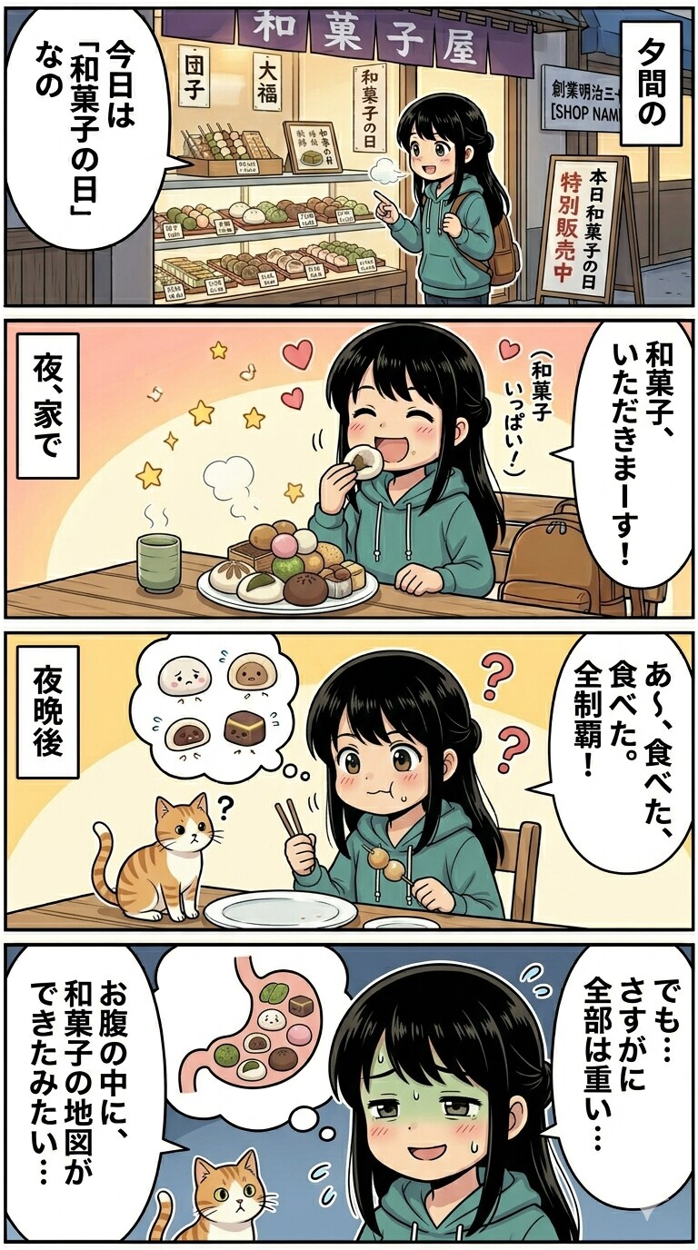 和菓子の地図しょ～！？