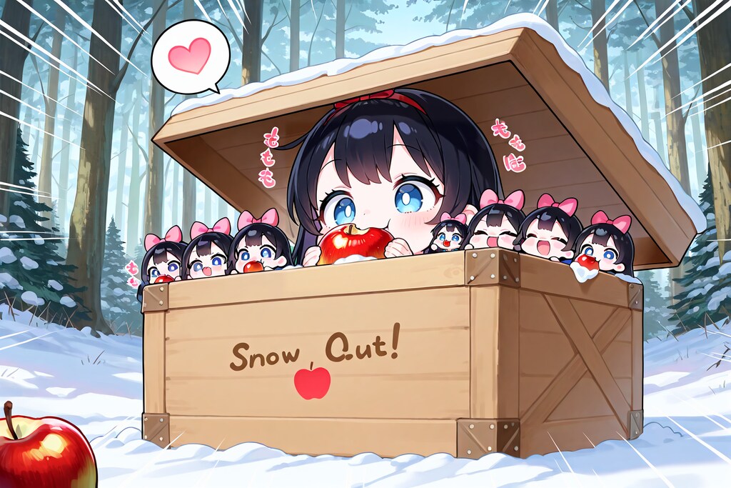 白雪姫とお歳暮の林檎