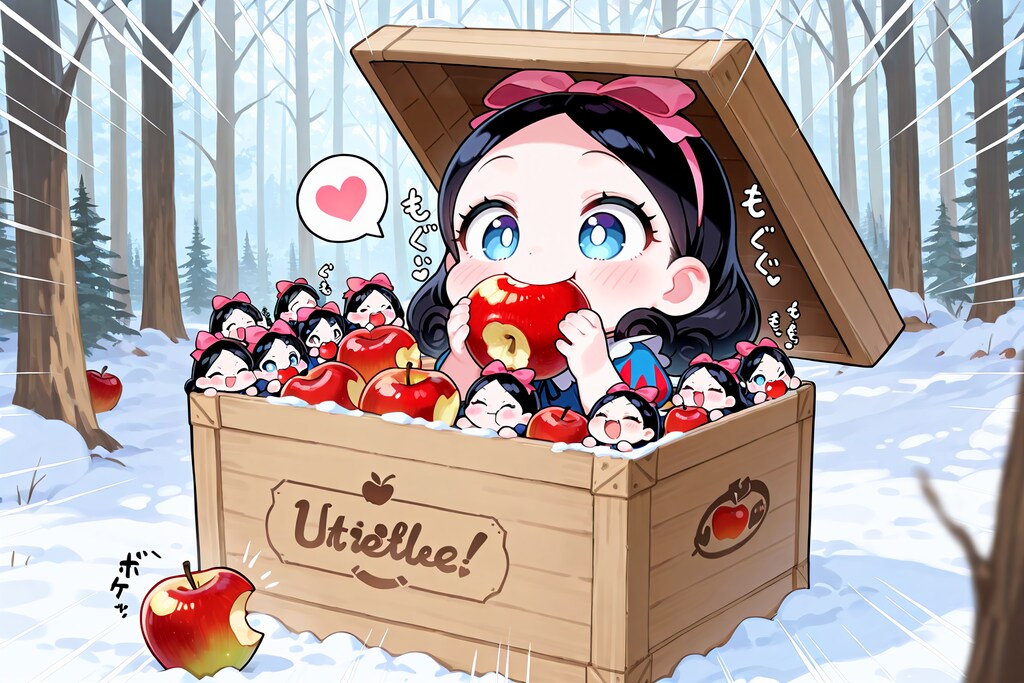 白雪姫とお歳暮の林檎