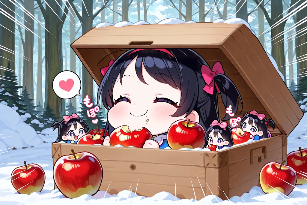 白雪姫とお歳暮の林檎