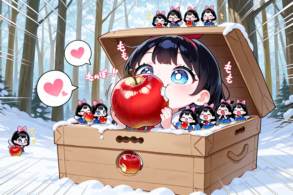 白雪姫とお歳暮の林檎