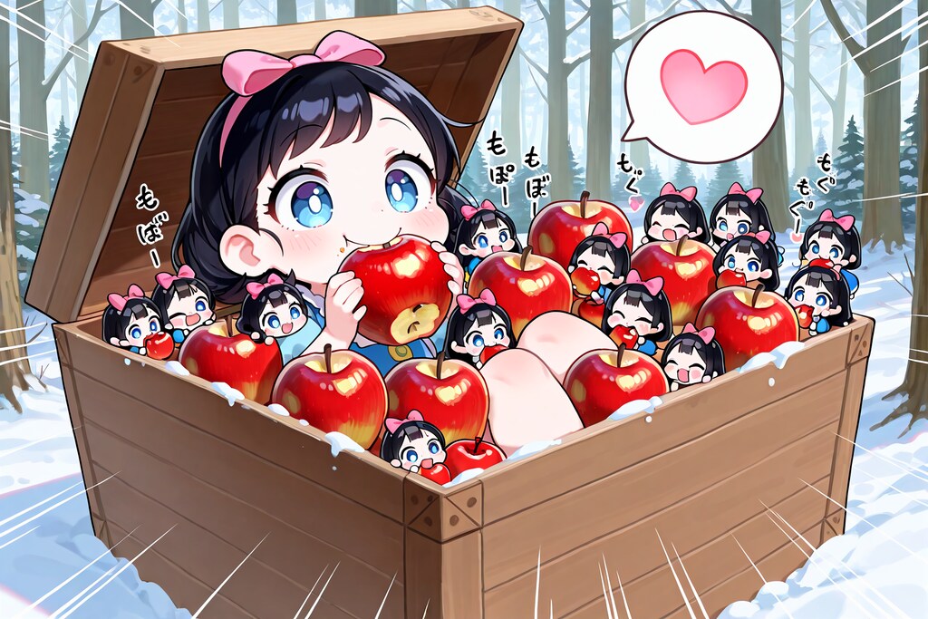 白雪姫とお歳暮の林檎