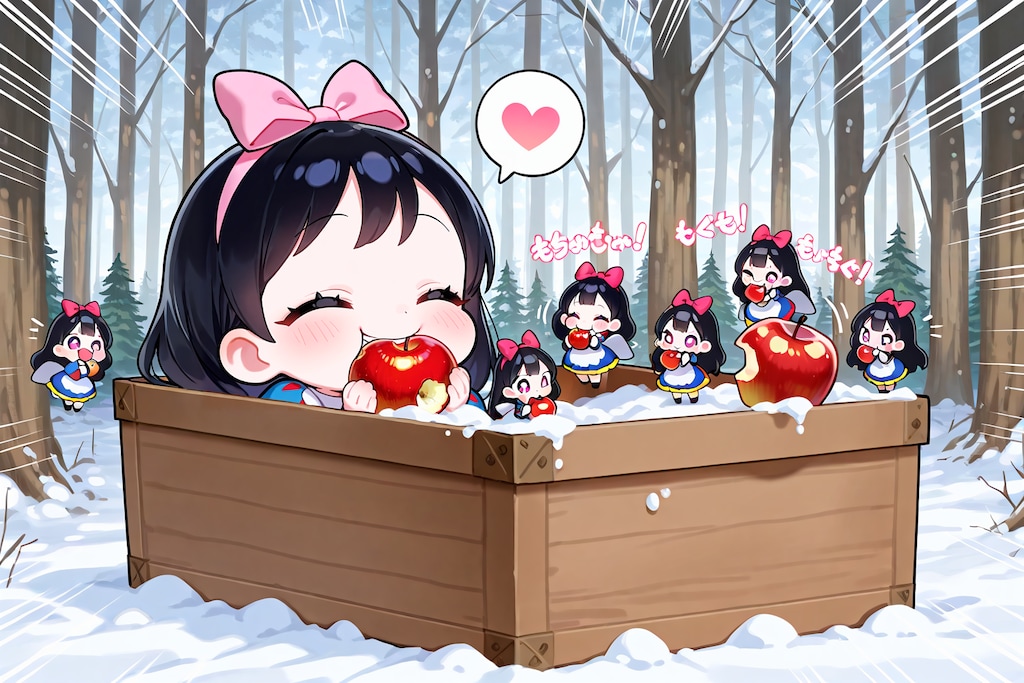 白雪姫とお歳暮の林檎