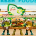 🍔バーガー君と、🥝キウイブラザーズ♪ 2枚目