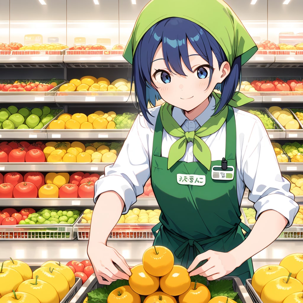 朝シフトのさわやかボブ子ちゃん | の人気AIイラスト・グラビア