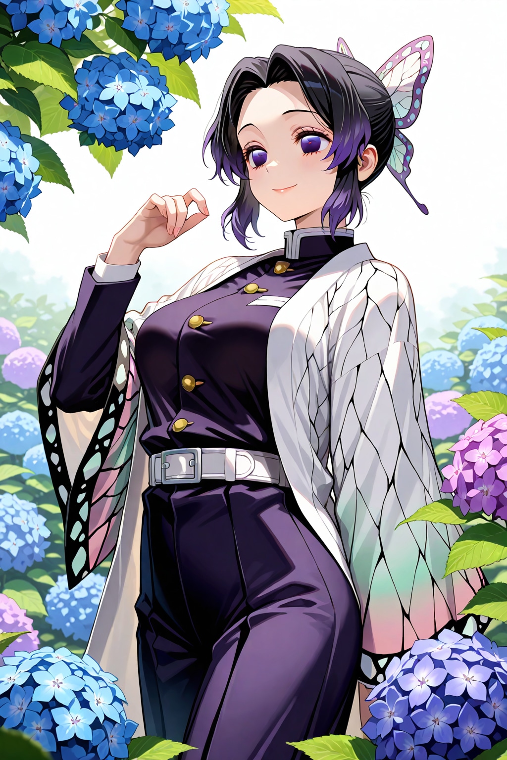 しのぶさん紫陽花