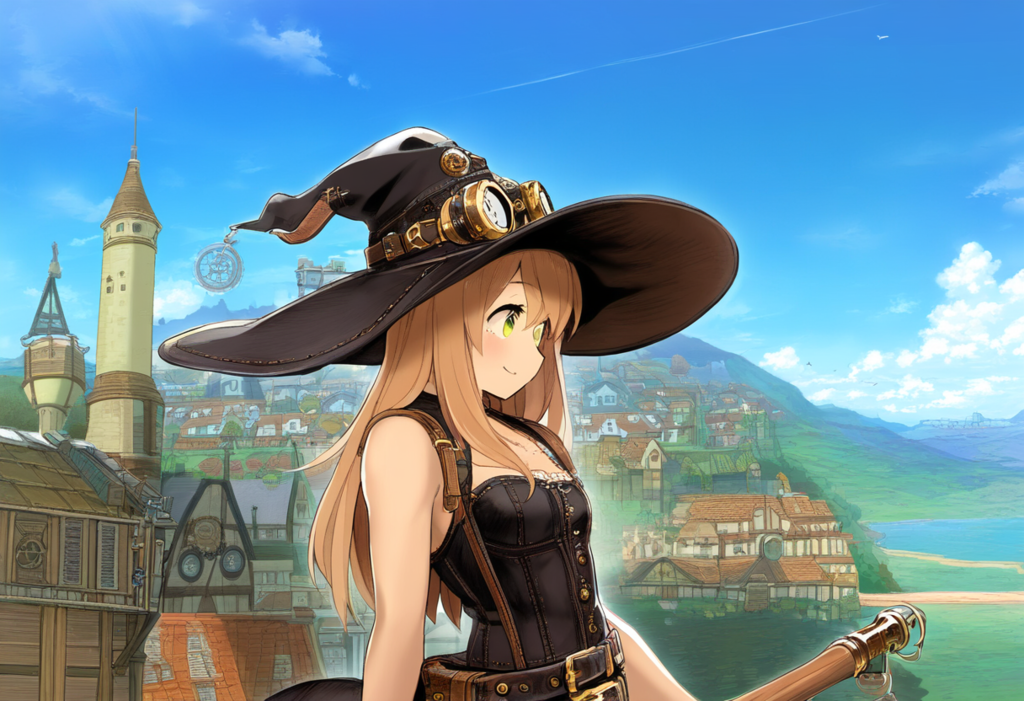 スチームパンクの魔法使い