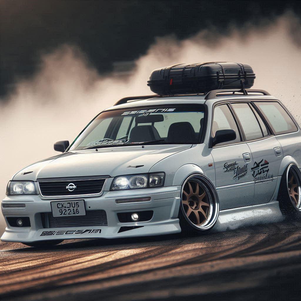 日産プリメーラワゴンのドリ車 | の人気AIイラスト・グラビア