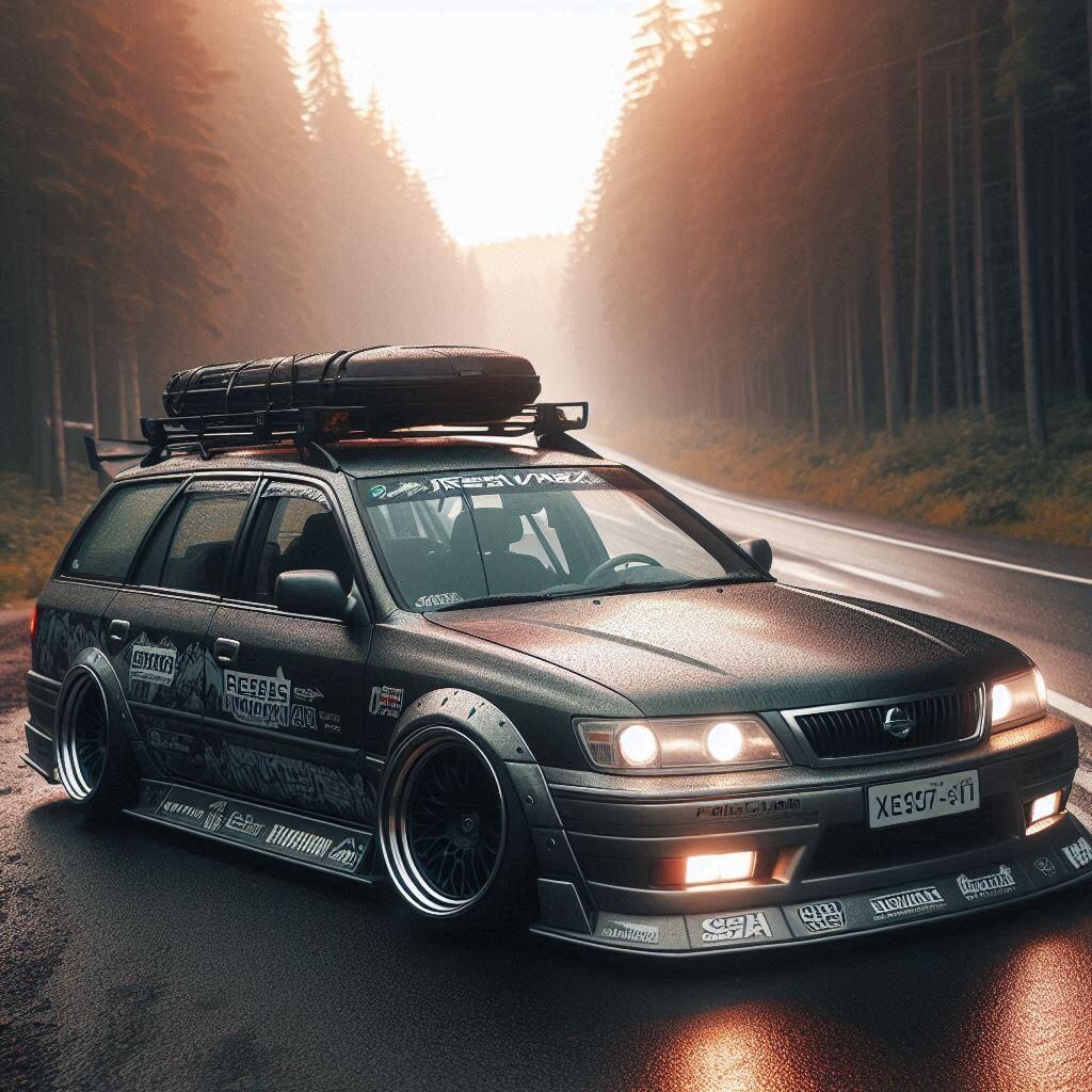 日産プリメーラワゴンのドリ車