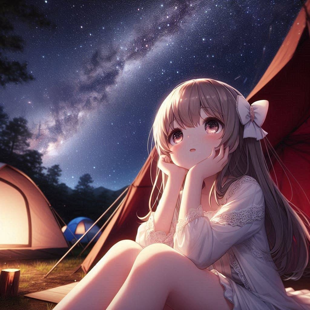 夏の夜空(DALL-E)(14)