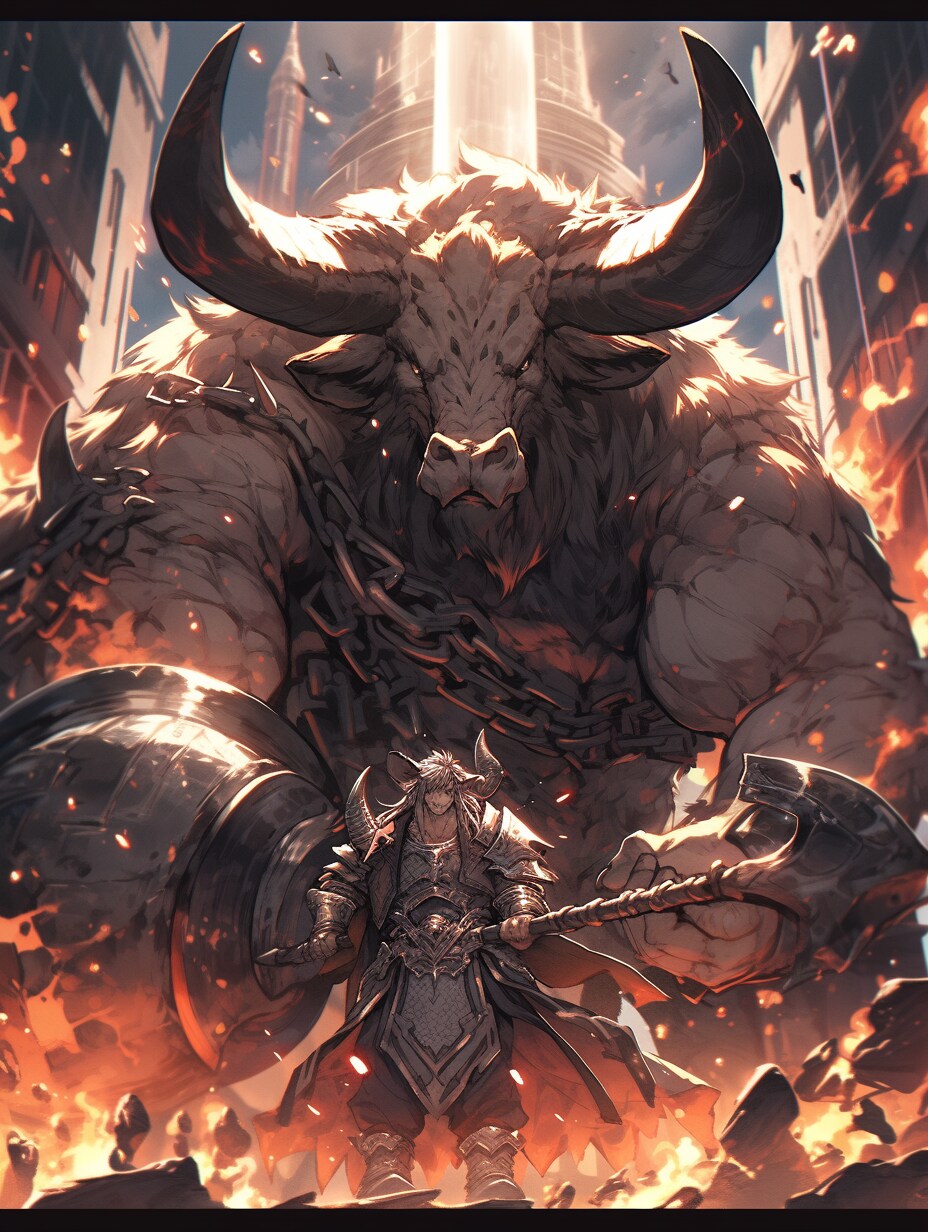 ガチムチ系ミノタウルスは好きですか？ | の人気AIイラスト・グラビア