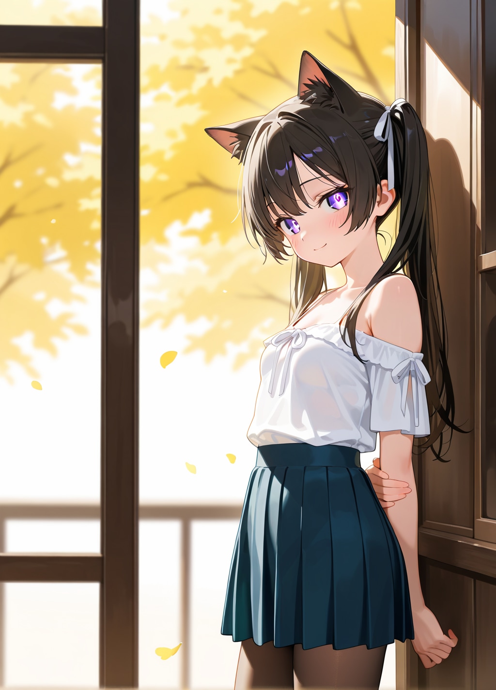 絵になるにゃんこ🐈と誕生日