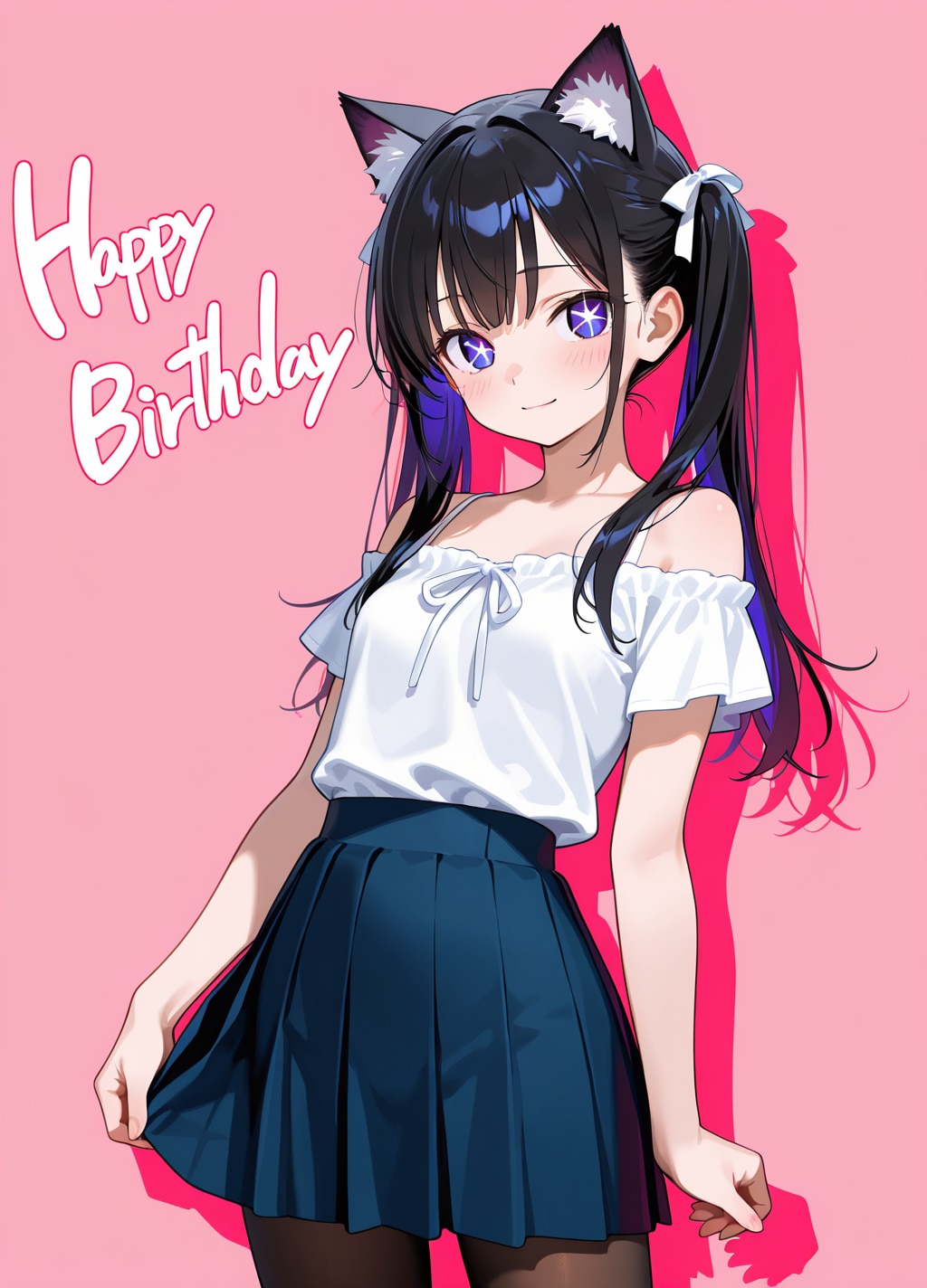 絵になるにゃんこ🐈と誕生日