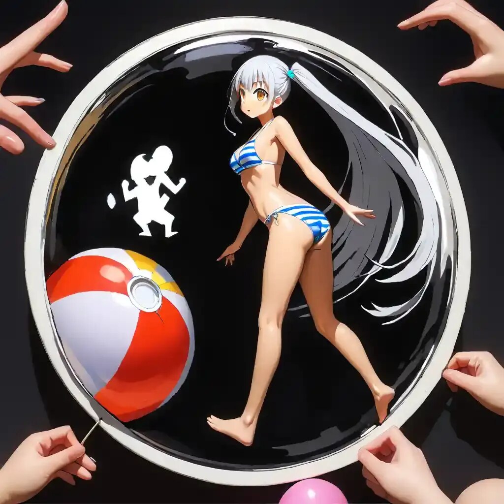 夢に見そうな四次元的数学っぽい画像 ③