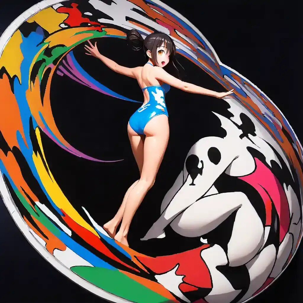 夢に見そうな四次元的数学っぽい画像 ③