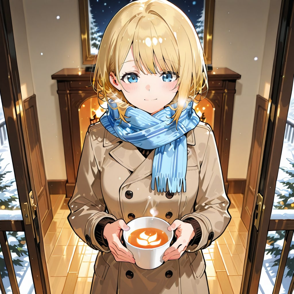 いえでぬくぬくしてる金髪巨乳のお姉ちゃん30歳