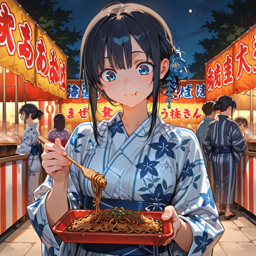 夏祭り焼きそば