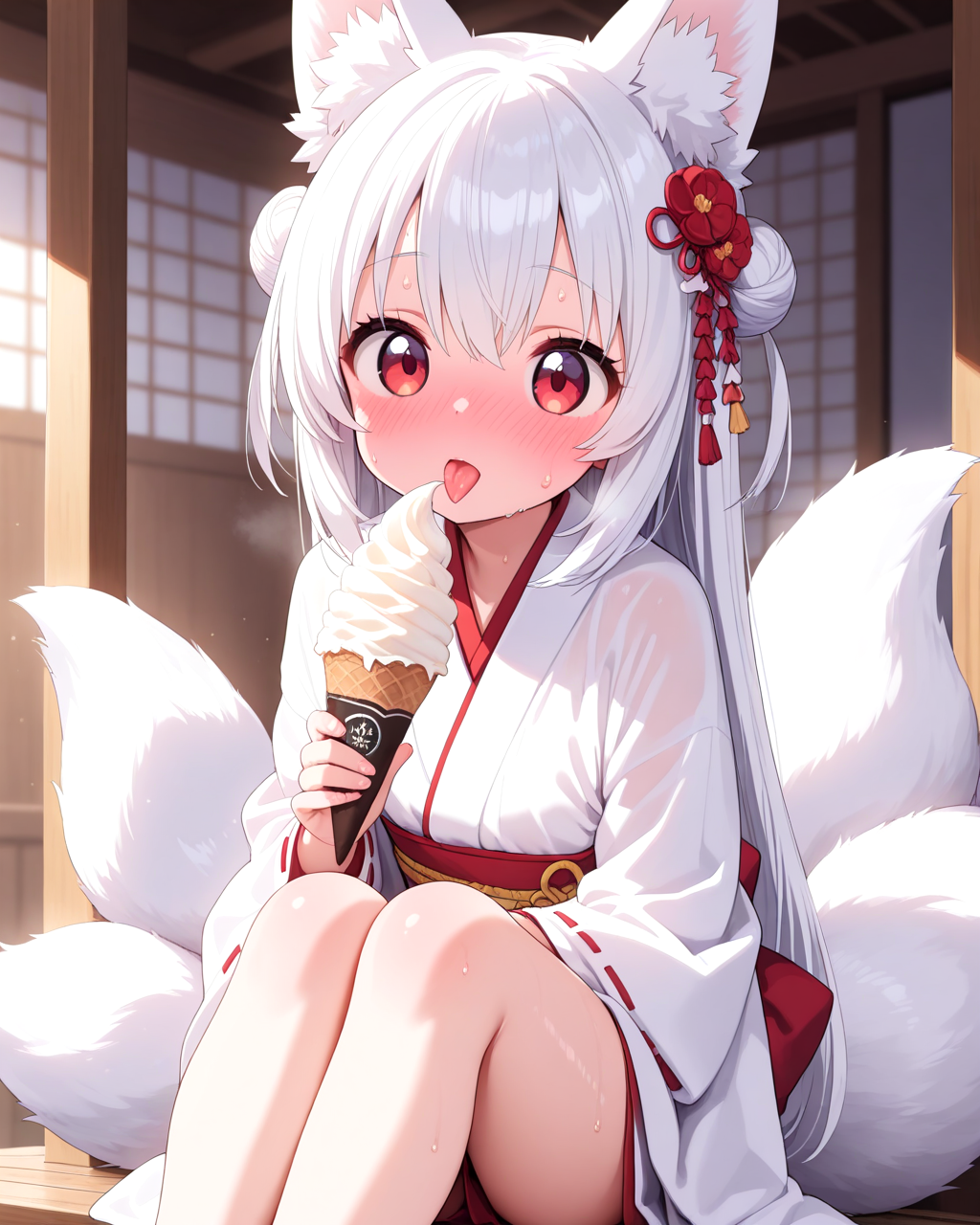 虎鼠神社の御神体様の真似をした、うちの御神体様。