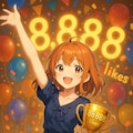 88,888いいね突破有り難うございます。 5枚目