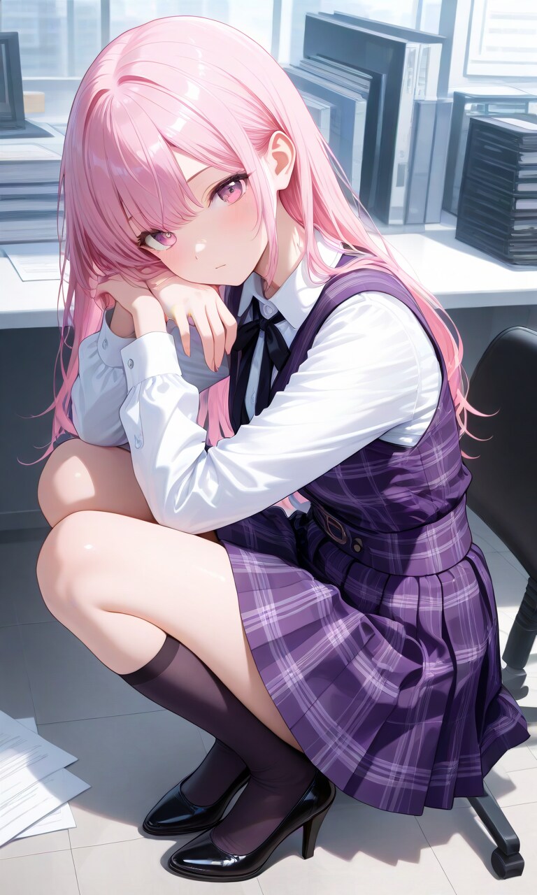 紫の制服