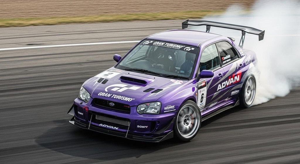 グランツーリスモインプレッサのドリ車