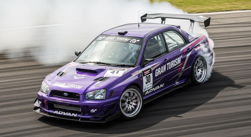 グランツーリスモインプレッサのドリ車